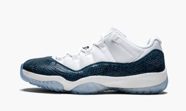 Air Jordan 11 Retro Low LE Blue Snakeskin - Image 2
