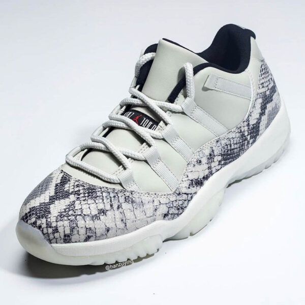 Air Jordan 11 Retro Low Light Bone Snakeskin - Image 2