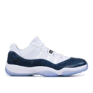 Air Jordan 11 Retro Low 'Navy Snakeskin' 2019 Unfading Sneaker