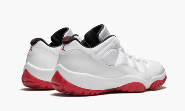 Air Jordan 11 Retro Low White/Varsity Red - Image 4