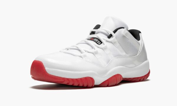Air Jordan 11 Retro Low White/Varsity Red - Image 5