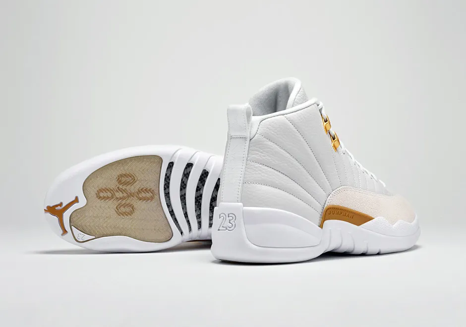 Air Jordan 12 OVO White Shoes (M)