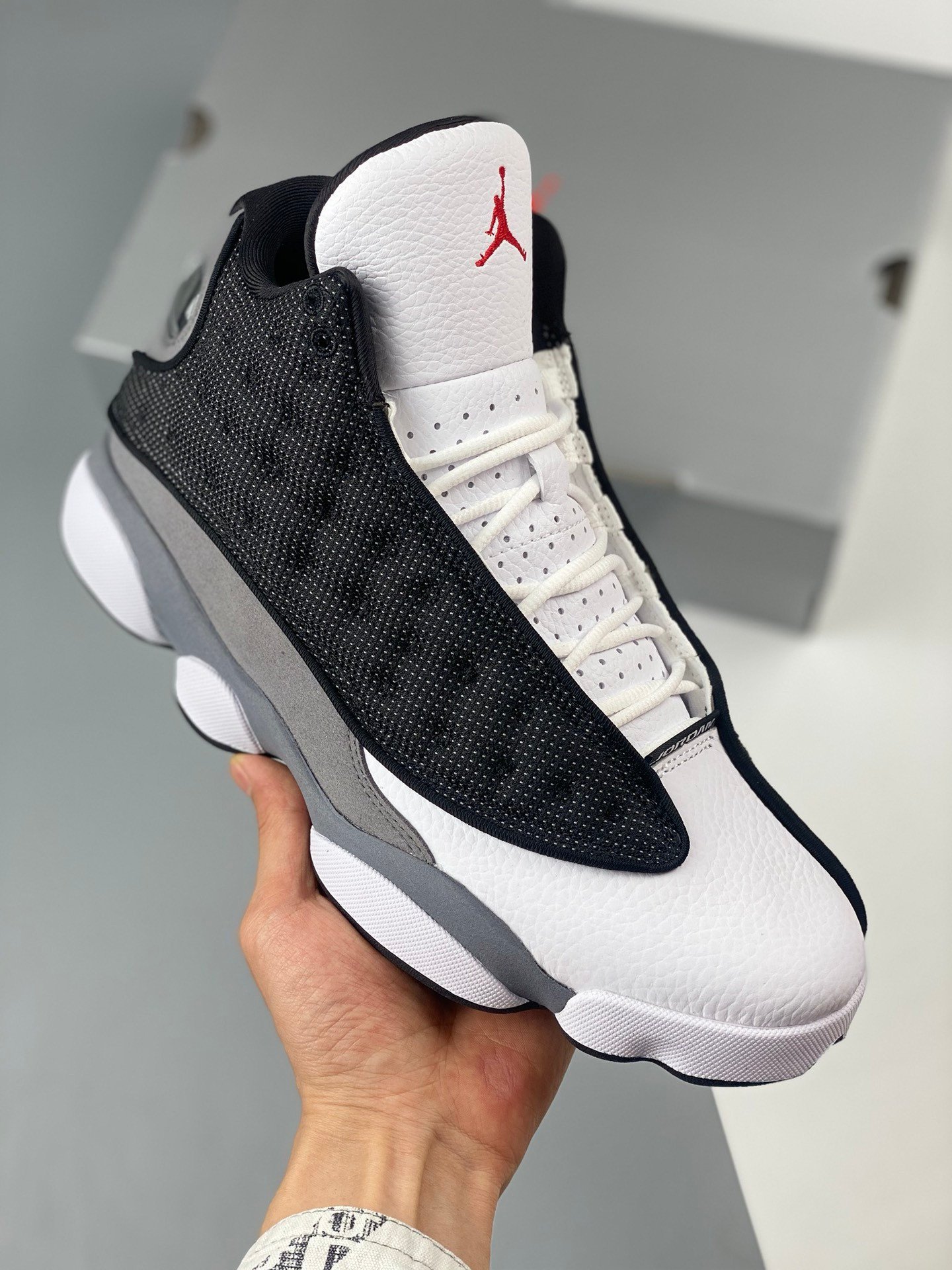 Air Jordan 13 Black Flint Black/University Red-Flint Grey-White DJ5982-060