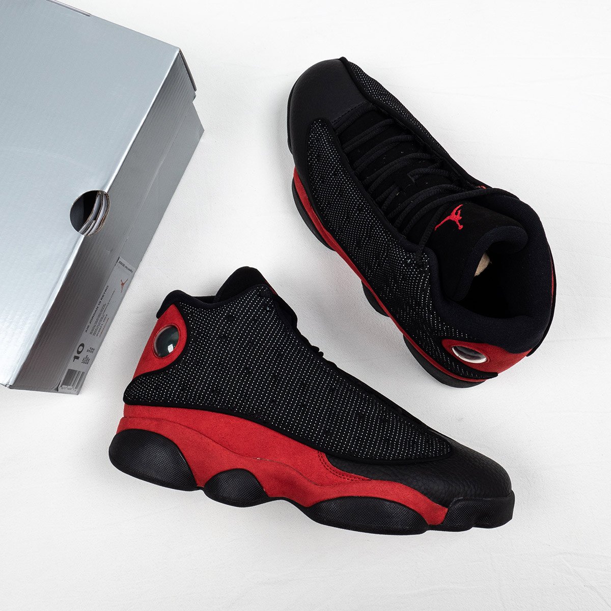 Air Jordan 13 Bred Black/True Red-White 414571-004