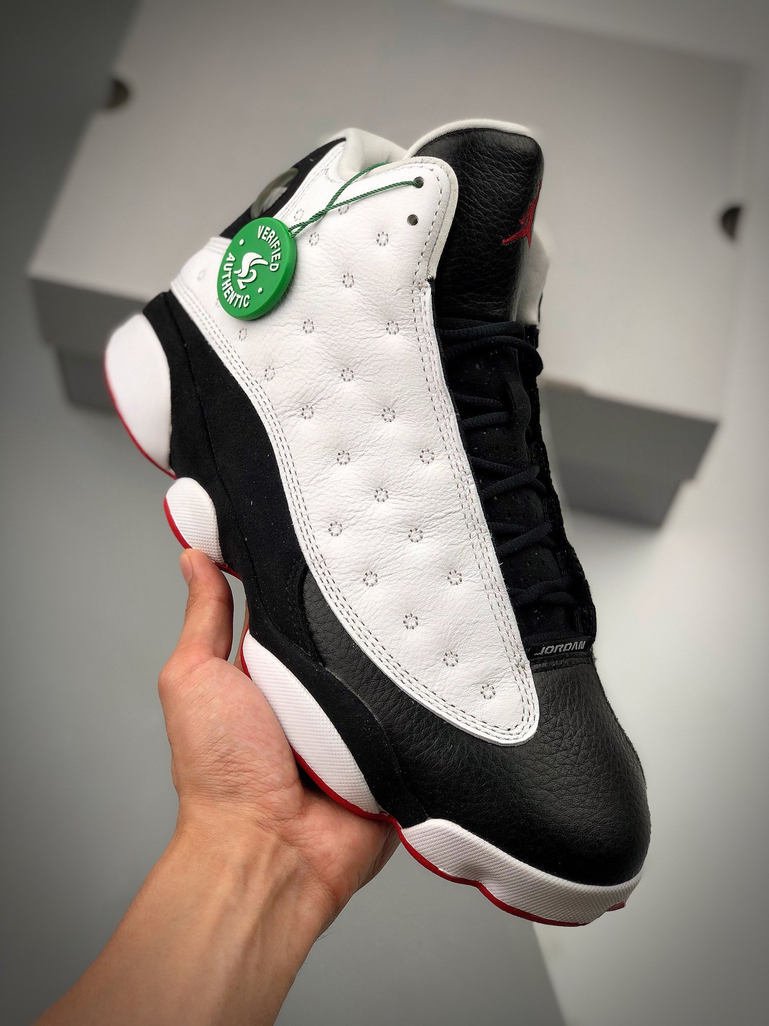 Air Jordan 13 He Got Game White/Black-True Red 414571-104