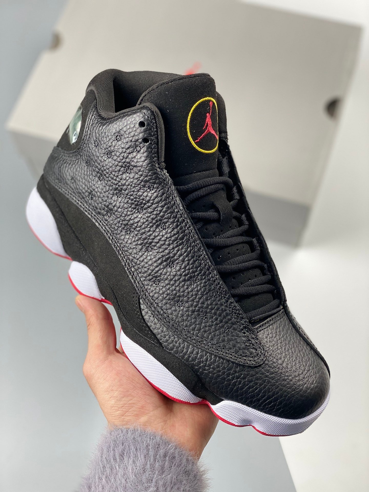 Air Jordan 13 Playoffs 2023 Black/True Red-White 414571-062