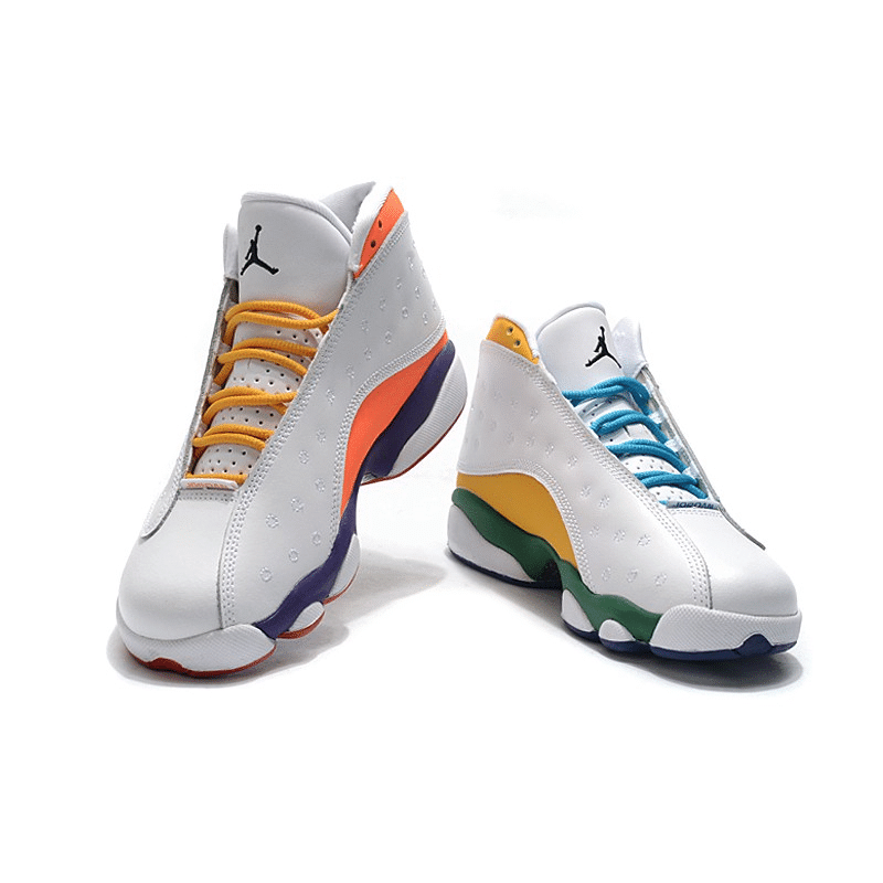 Air Jordan 13 Retro High Mandarin Duck Basketball Women's  Shoes