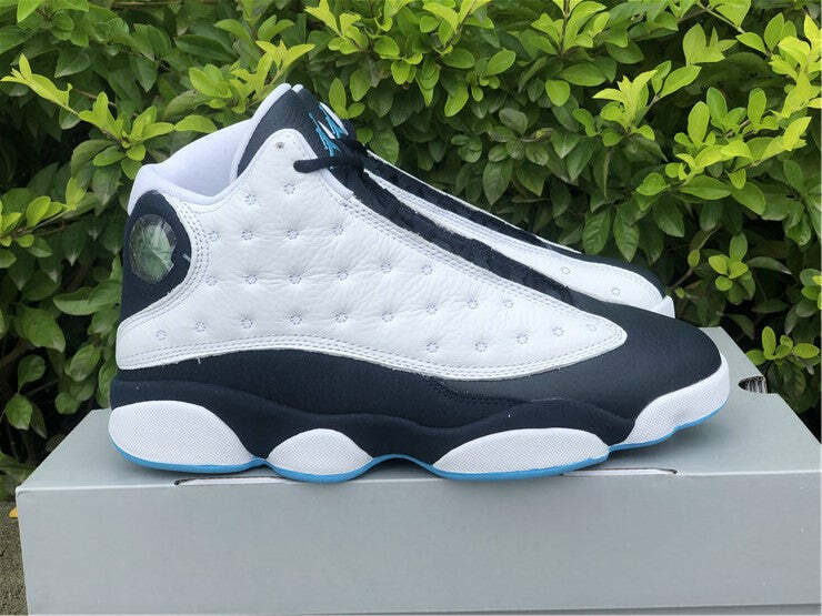 Air Jordan 13 Retro Obsidian Powder Blue White