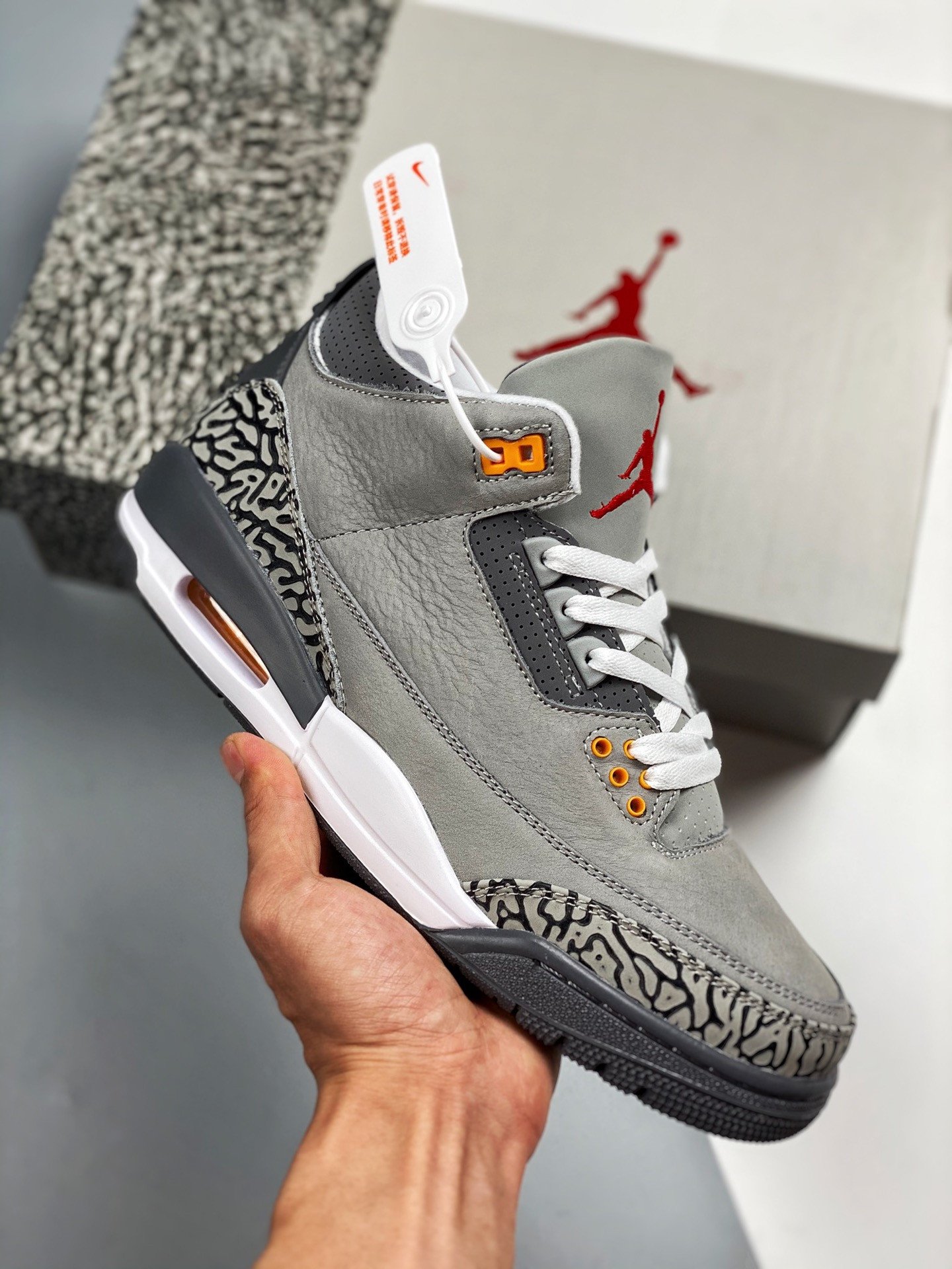 Air Jordan 3 Cool Grey CT8532-012
