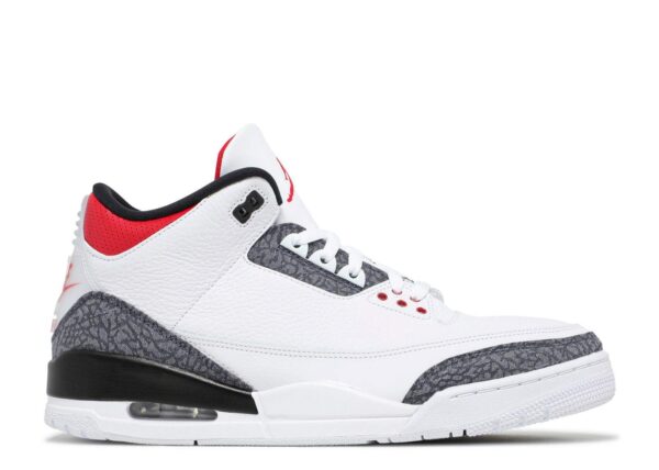 Air Jordan 3 Retro Denim SE 'Fire Red' Everlasting Sneaker