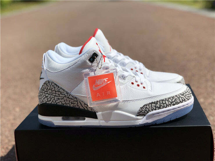 Air Jordan 3 Retro Free Throw Line White Cement