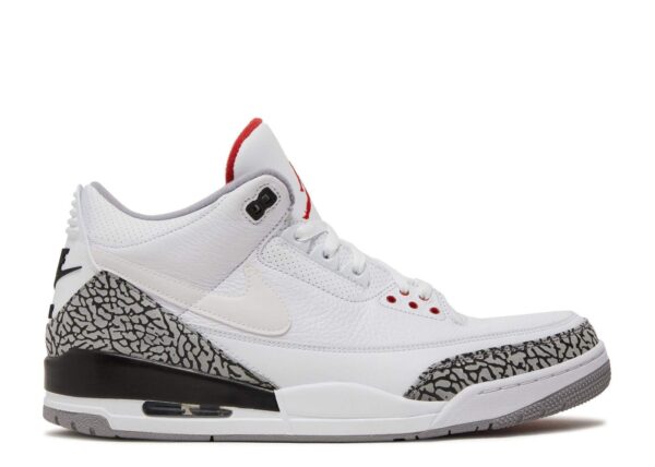 Air Jordan 3 Retro JTH NRG 'White Cement' Unfading Sneaker