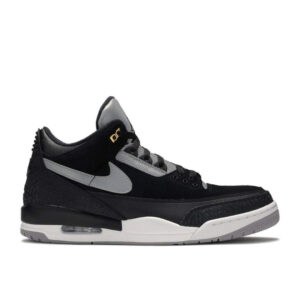 Air Jordan 3 Retro Tinker SP 'Black Cement' Unfading Sneaker