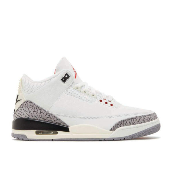 Air Jordan 3 Retro 'White Cement Reimagined' Unfading Sneaker