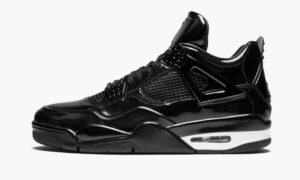 Air Jordan 4 11Lab4 'Black Patent' Everlasting Sneaker