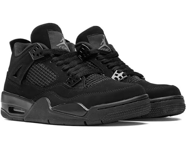 Air Jordan 4 Black Cat 2020 Light Graphite CU1110-010 Men size 7 - 11 US, Women size 5.5 - 10 US