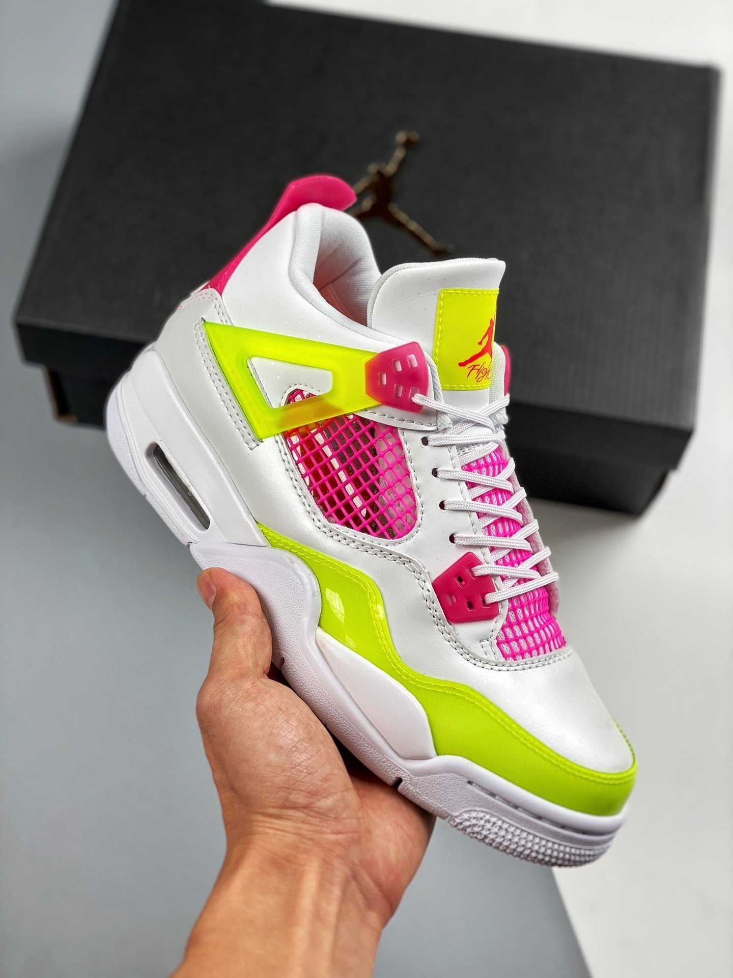Air Jordan 4 GS Lemon Venom CV7808-100