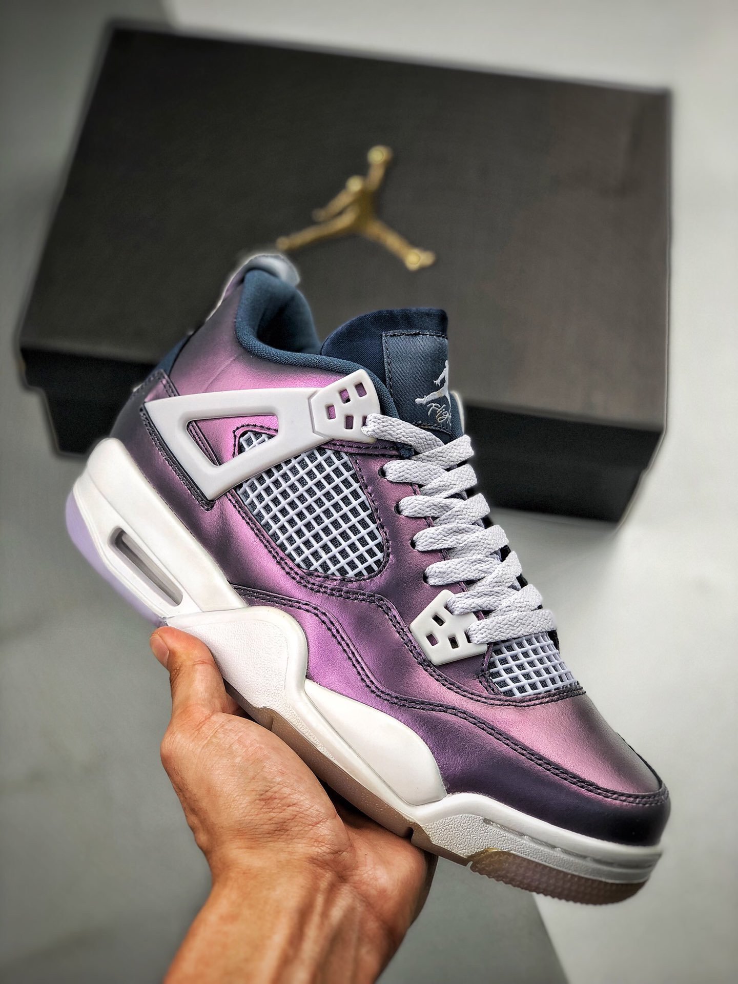 Air Jordan 4 GS Monsoon Blue BQ9043-400