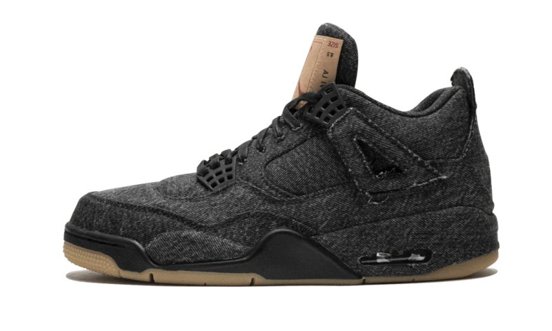 AIR JORDAN 4 RETRO LEVI'S BLACK