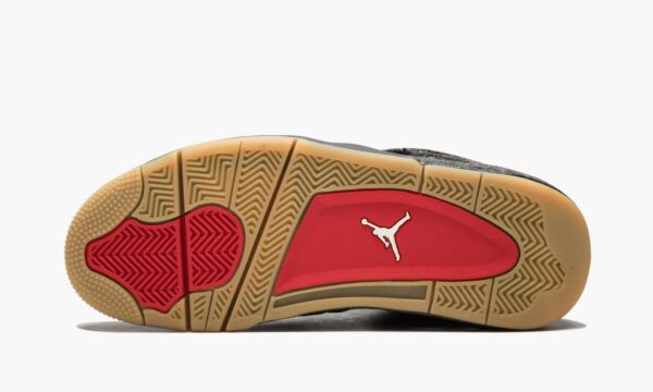Air Jordan 4 Retro Levis NRG Black Levis - Image 6