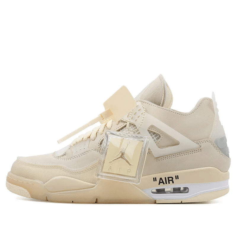 Air Jordan 4 Retro Off White - Sail Shoes