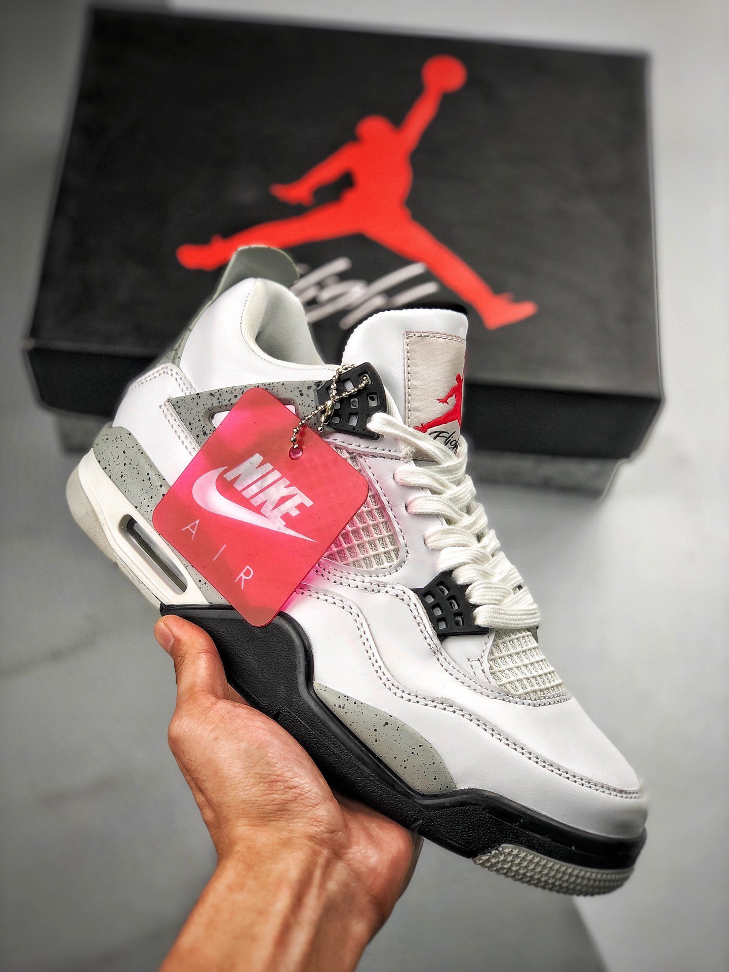 Air Jordan 4 Retro OG White Cement 840606-192