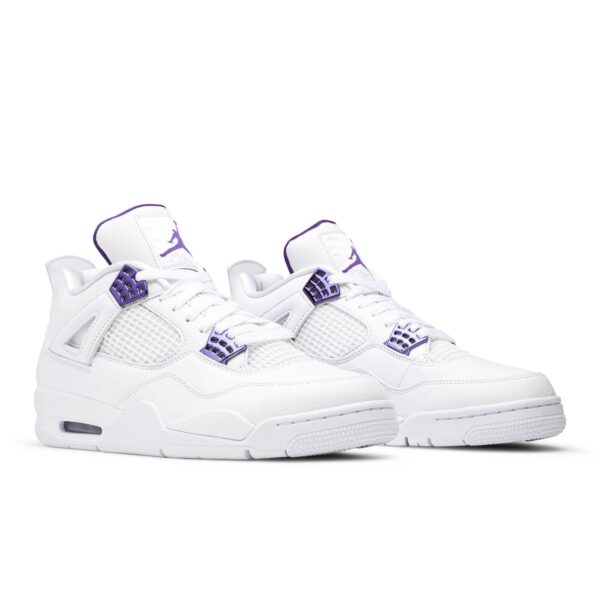 Air Jordan 4 Retro Purple Metallic CT8527-115 - Image 8