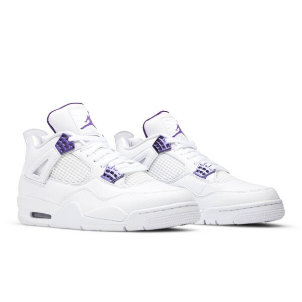Air Jordan 4 Retro 'Purple Metallic' CT8527-115 - Image 8