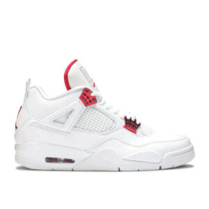 Air Jordan 4 Retro 'Red Metallic' Unfading Sneaker