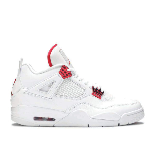 Air Jordan 4 Retro 'Red Metallic' Unfading Sneaker
