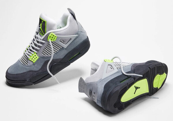 Air Jordan 4 Retro SE Neon 95 CT5342 - Image 4