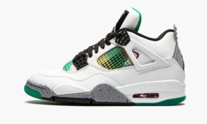 Air Jordan 4 Retro WMNS 'Rasta – Lucid Green' Unfading Sneaker