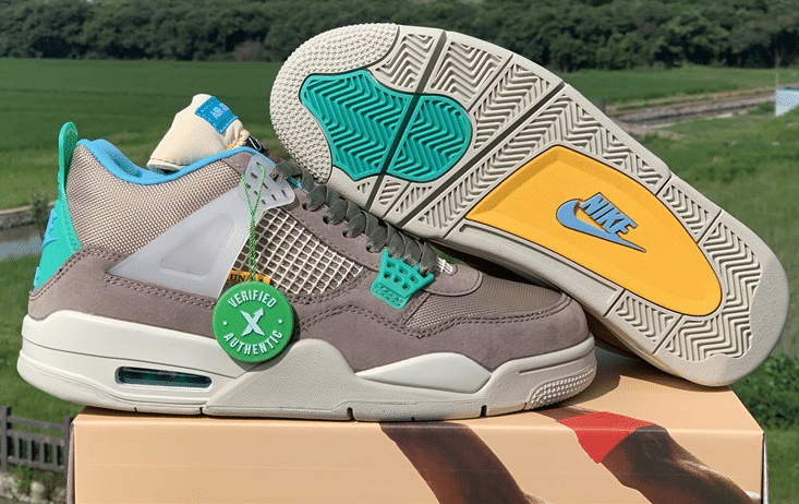 Air Jordan 4 Union LA Taupe Haze DJ5718-242 Men's Size 7 - 12 US, Women's Size 5.5 - 8.5 US