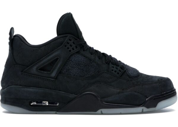 Air Jordan 4 x KAWRS Black - Image 3