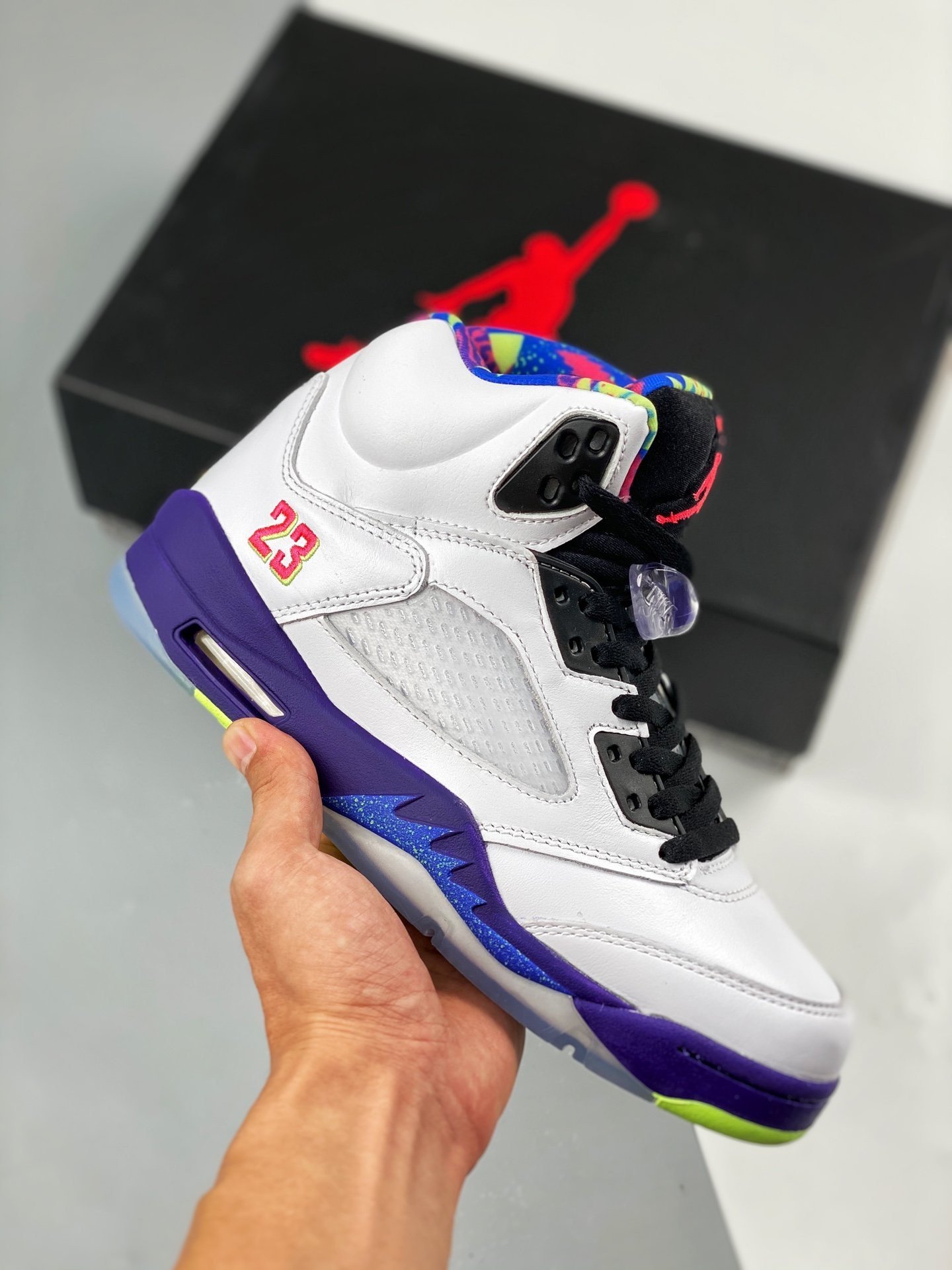 Air Jordan 5 Alternate Bel-Air White/Court Purple DB3335-100