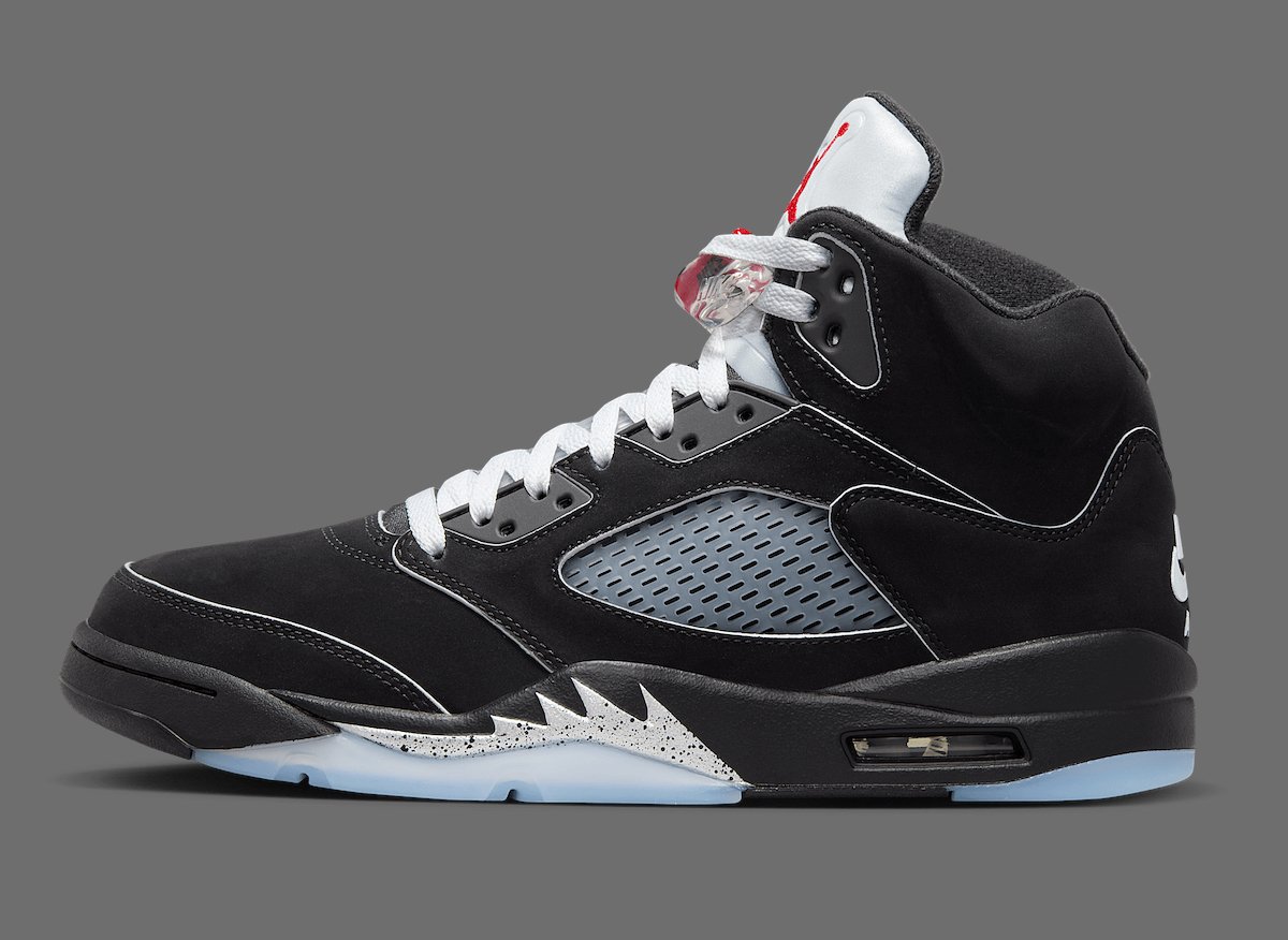 Air Jordan 5 "Black Metallic" HF3975-001