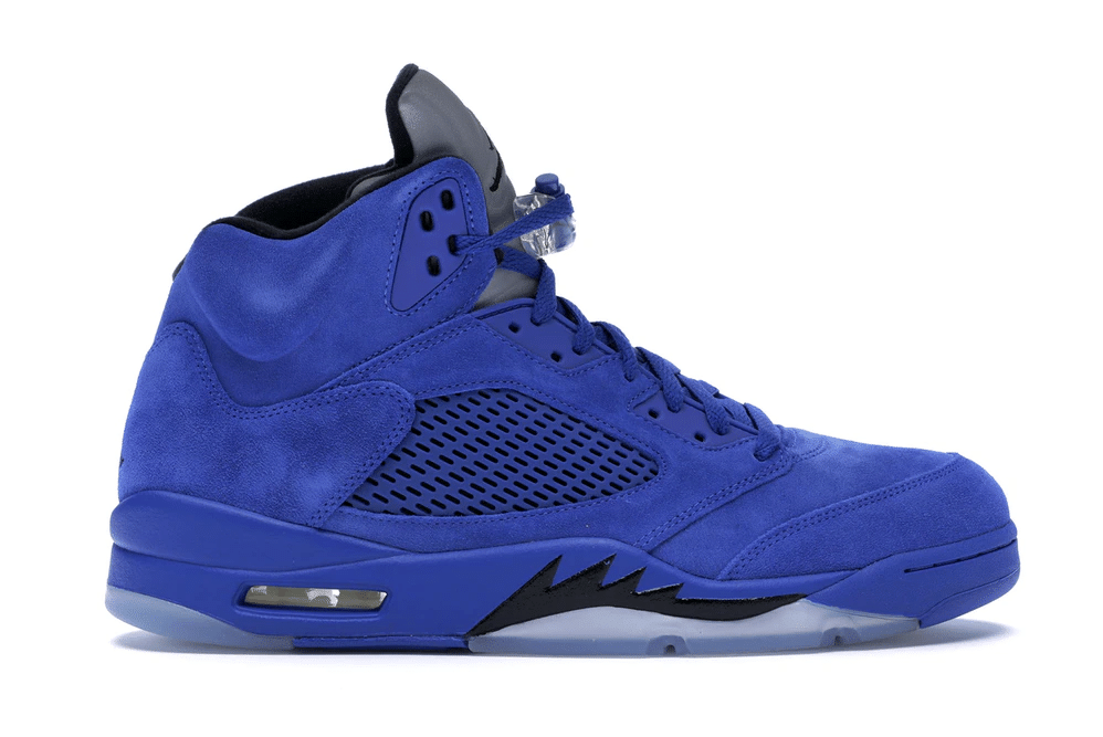 Air Jordan 5 Retro Blue Suede 136027-401 Men size 7 - 11 US