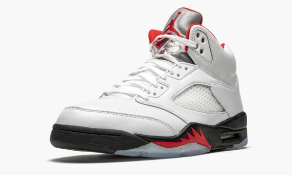 Air Jordan 5 Retro “Fire Red Silver Tongue 2020” - Image 5