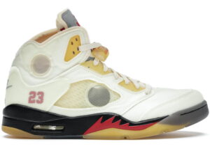 AJ Jordan 5 Retro Off-White Sail