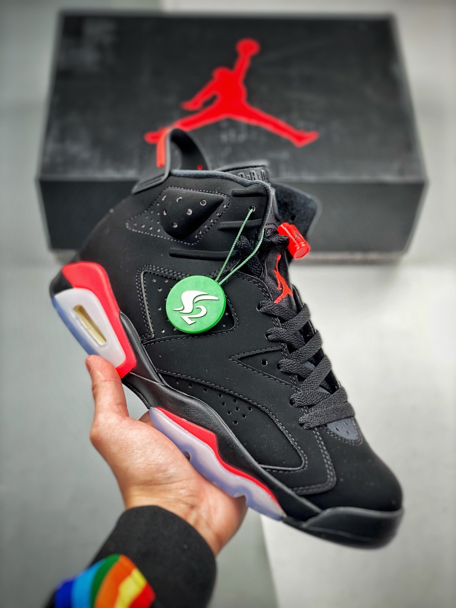 Air Jordan 6 Black Infrared 384664-060