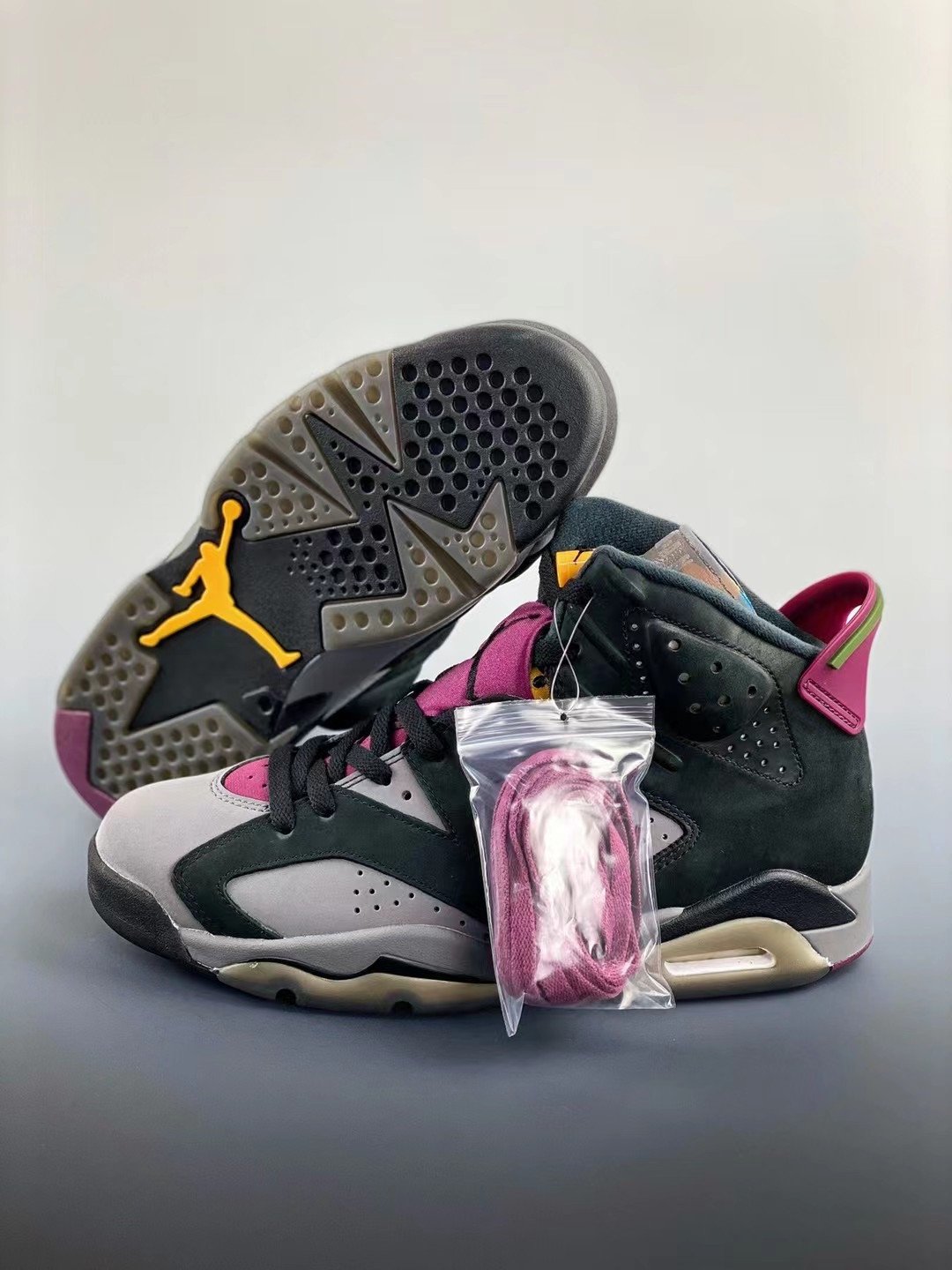 Air Jordan 6 Black/Light Graphite-Dark Grey-Bordeaux CT8529-063