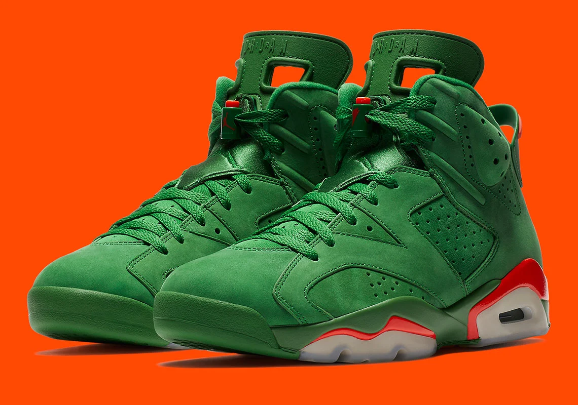 Air Jordan 6 Gatorade Green Suede AJ5986-335