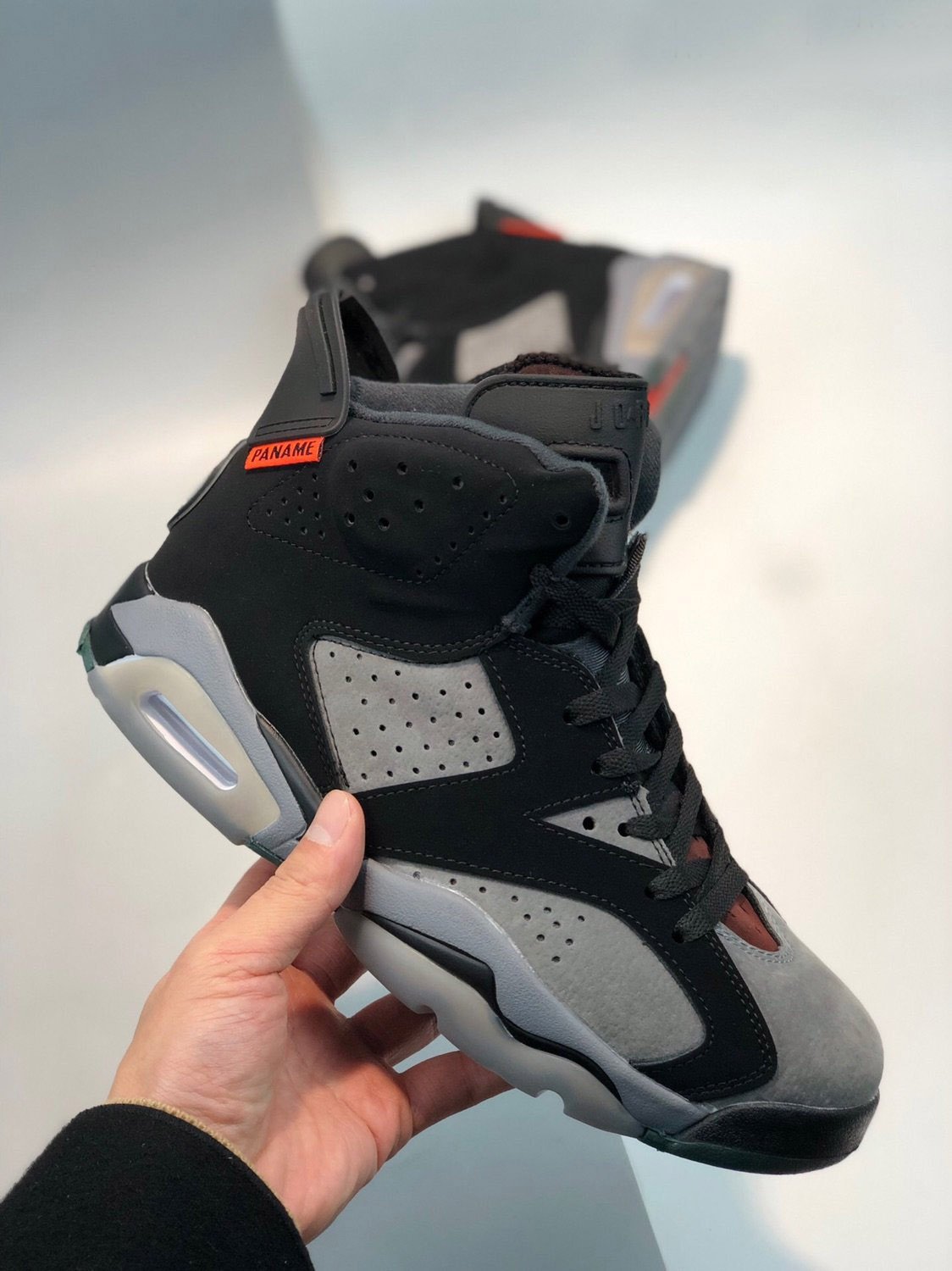 Air Jordan 6 PSG Iron Grey/Infrared 23-Black CK1229-001