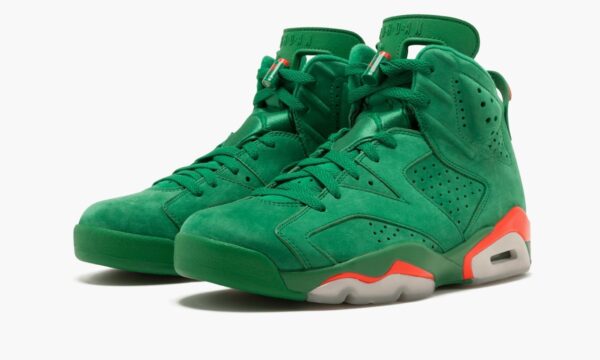 Air Jordan 6 Retro NRG Green Suede Gatorade - Image 3