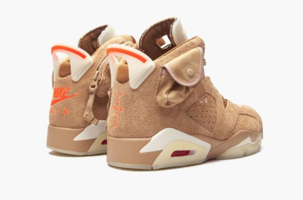 Air Jordan 6 Retro TraviScots British Khaki - Image 4