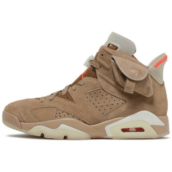 Air Jordan 6 Retro TraviScots British Khaki - Image 3