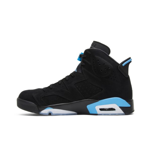 Air Jordan 6 Retro UNC Black/University Blue 384664-006 - Image 3