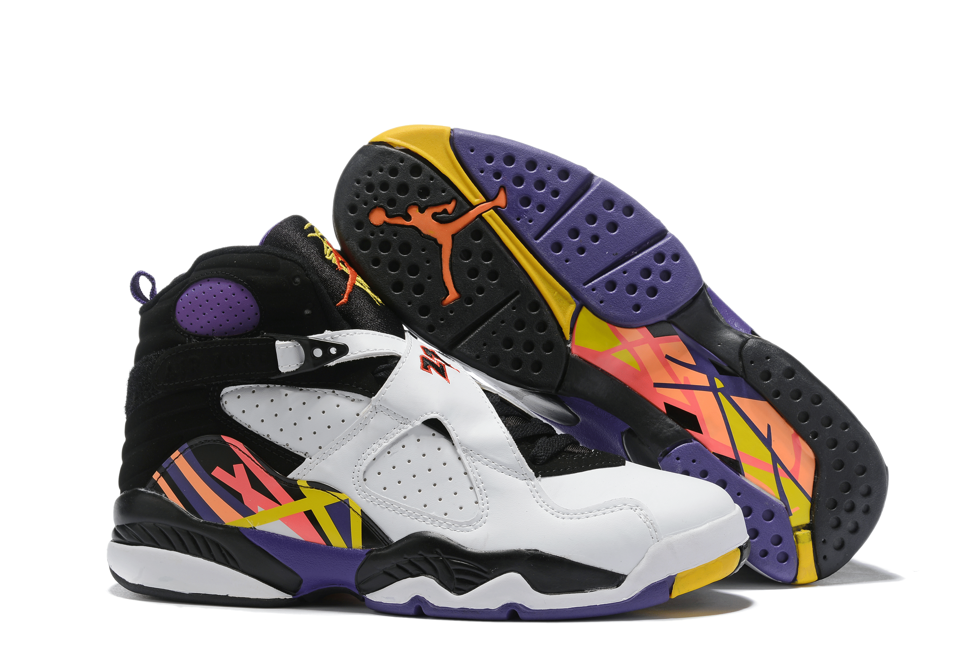 Air Jordan 8 Retro Multi-Color Shoes(M)