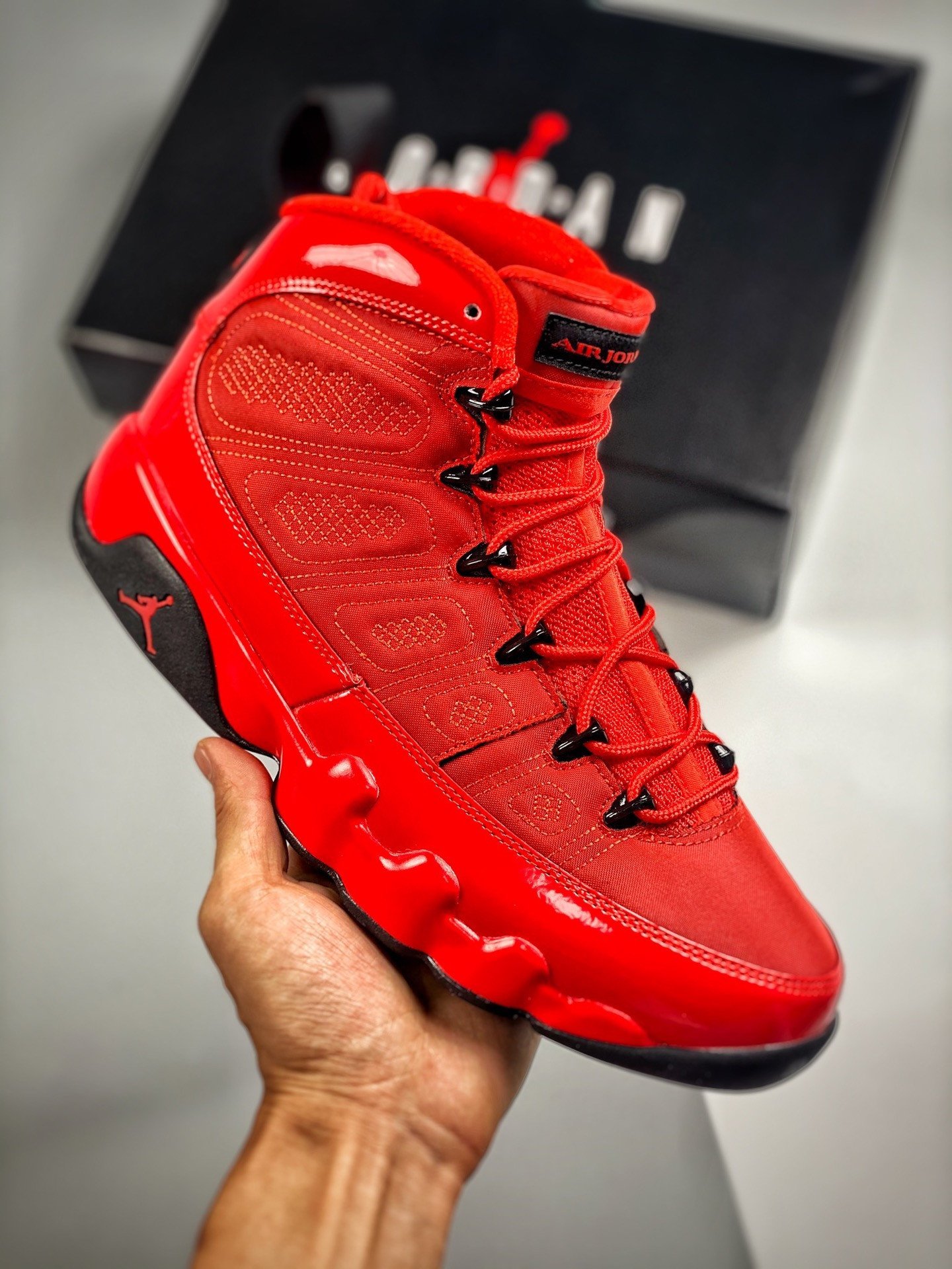 Air Jordan 9 Chile Red/Black CT8019-600 Men's Size - 