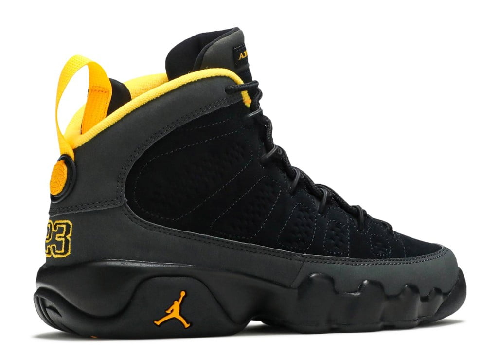 AJ Jordan 9 Retro Dark Charcoal - Image 3